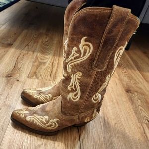 Corral Honey Cortez Cowgirl Boots